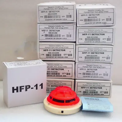 Buy Siemens Hfp-11 Fire Alarm Smoke Heat Detector Hfp11 • 54.90$