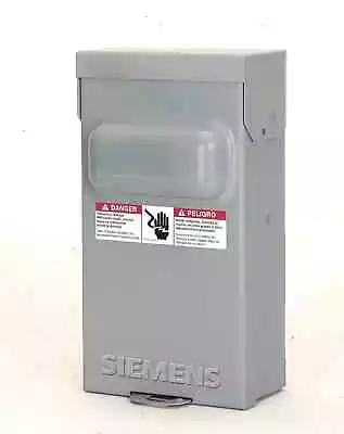Buy Wn2060 Siemens 60amp Non-fused 240volt 10hp New • 26.85$