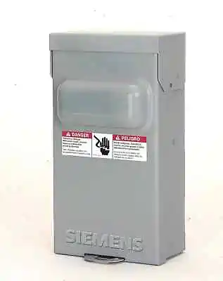 Buy Wn2060 Siemens 60amp Non-fused 240volt 10hp New • 29.54$