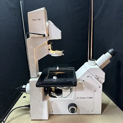 Buy Zeiss Axiovert 100 Microscope Stand  Unit Sold With What You See In Photos • 560$