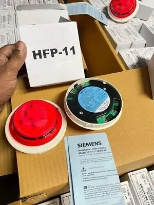 Buy SIEMENS HFP-11 FIRE ALARM SMOKE HEAT DETECTOR ||Free Shipping|| • 49.99$