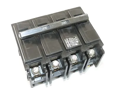 Buy Siemens EQ9685 4p 200a 240v Circuit Breaker Used 1-yr Warranty • 224$