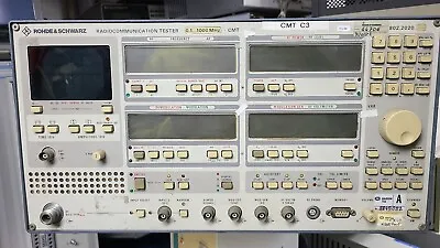 Buy Rohde & Schwarz Radiocommunication Tester CMT54 [#A208] • 1,490$