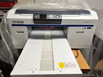 Buy Epson F-2000 DTG Printer Lightly Used Works Fine + 1 Mildly Used  Needs New Head • 3,500$
