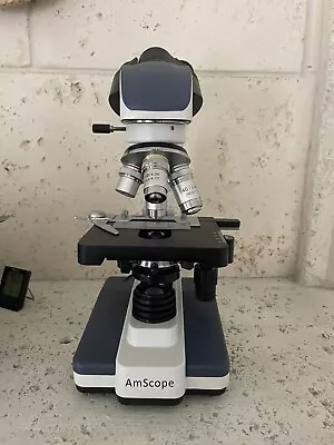 Buy Amscope SME-F8BH 1000X Binocular Microscope NEW Home & Professional FREE SHIP • 149.99$
