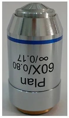 Buy New 60X INFINITY PLAN MICROSCOPE OBJECTIVE Lens DIN  • 69$