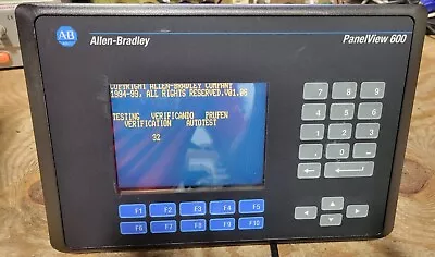 Buy Allen-Bradley 2711-B6C10 Panelview 600 • 499.99$