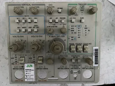 Buy Knob And Button Panel For Tektronix 2465 Analog Oscilloscope • 120$