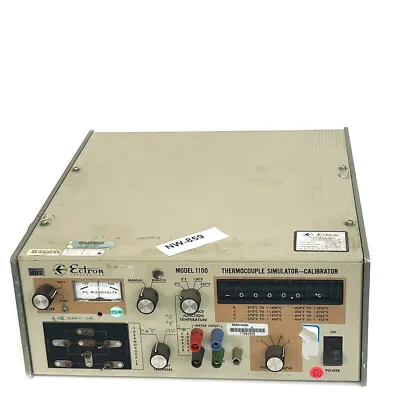 Buy Ectron Model 1100 Thermocouple Simulator Calibrator W/ 4 TC Types - 1100CF-M376 • 3,199.95$