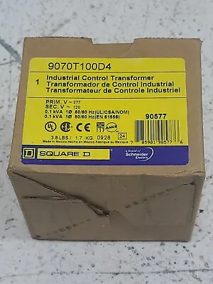 Buy Square D By Schneider Electric 9070T100D1 Industrial Control Transformer.  • 97.99$