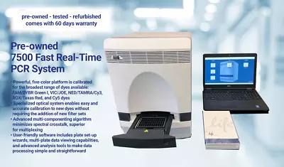Buy ABI 7500 FAST - Real-Time PCR System - Fully Refurbished And Tested! • 11,900$