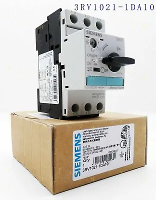 Buy Siemens Circuit Breaker 3RV1021-1DA10 Motor Starter Adjustable AMP Range 2.2-3.2 • 86.99$