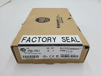 Buy 1PC New Allen-Bradley 1769-CRL1 SER A Factory Sealed AB Free Shipping • 139.85$