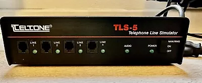 Buy TELTONE TLS-5 Telephone Line Simulator ( Full PN# TLS-5C-01) Powers On! • 199$