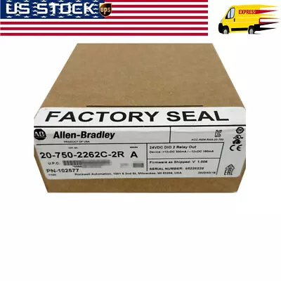 Buy Allen-Bradley  750 24V DC IO Option Module 20-750-2262C-2R PLC • 463$