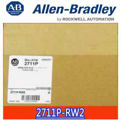 Buy Allen Bradley 2711P-RW2 Ser K Touch Screen New Seal Stock Free Shipping • 308$