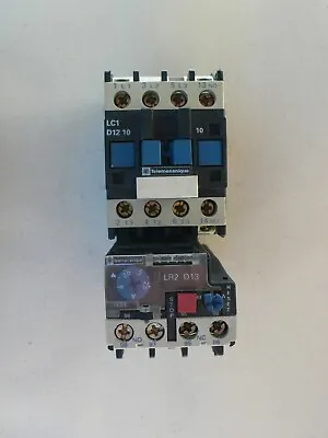 Buy Schneider Electric LC1-D12 10 Contactor With LR2 D13 Over Load Fully Tested • 34$