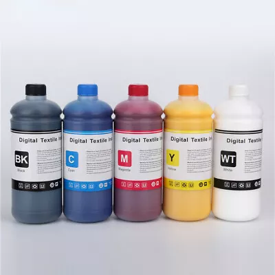 Buy 1000ml High Density DTG Textile Ink For FreeJet 330TX Printer 5color/set • 498$