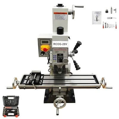 Buy Precision Milling And Drilling Lathe Machine Tool  110V Mill Lathe T Groove • 2,030$