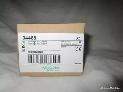 Buy NEW Inbox Schneider Micrologic 5.0A Electronic Trip Unit EAV67488 34468 Square D • 959.99$