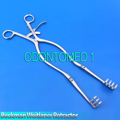 Buy Beckman Weitlaner Retractor 12.5  3x4 Prongs Blunt Surgical Instruments • 62.80$