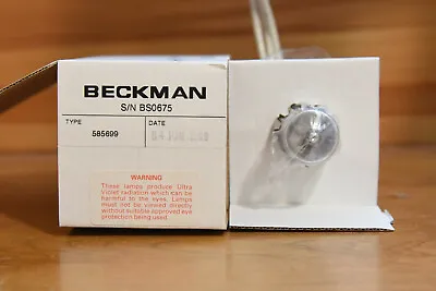 Buy OEM BECKMAN DU Series Deuterium UV Spectrophotometer 585699 Lamp NEW-in-Box! • 249.99$