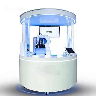 Buy Commercial Automatic Ice Cream Maker Vending Robot Machine Intelligent Cobot Arm • 30,484.74$
