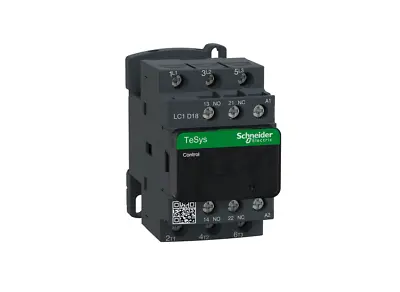 Buy Schneider Electric LC1D18 -M7 220VOLT COIL  18 AMPERE CONTACTOR ORIGINAL AND NEW • 32$
