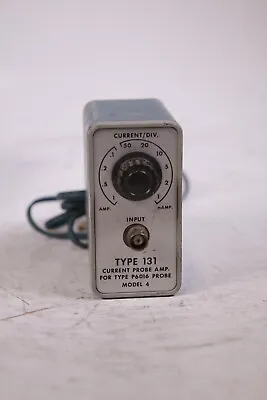 Buy Tektronix Type 131 Current Probe Amplifier Model 4 • 49.99$