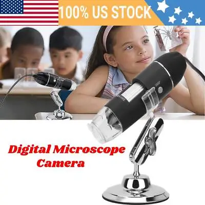 Buy Wireless Digital Microscope 1600X Handheld Portable Mini USB Microscope • 18.61$