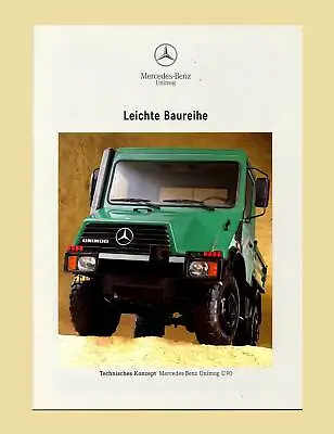 Buy Mercedes Benz UNIMOG U90 Technical Concept 1993 • 31.48$