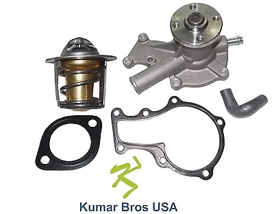 Buy New Water Pump With Return Hose & Thermostat FITS Kubota G1900 G1900-S  • 99.99$