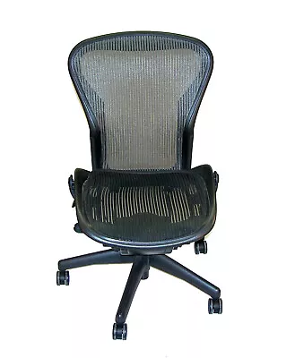 Buy Herman Miller Aeron Mesh Ergonomic Office / Task Chair Sz B - MEDIUM * GREAT • 438.88$