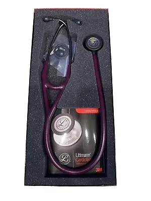 Buy 3m Littmann Cardiology IV Stethoscope - Plum Tube W/ Smoke Finish • 138.50$