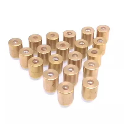 Buy 20pcs M10 X 12mm Copper Press In Fit Ball Type Oil Cup Oiler Lathe Engine Motor • 12.68$