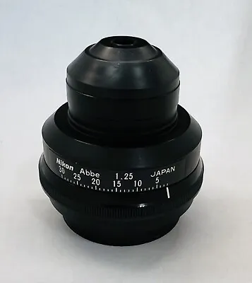 Buy Nikon Abbe 1.25 Microscope Condenser Brightfield For  Labophot 1 & 2, & Optiphot • 34.77$