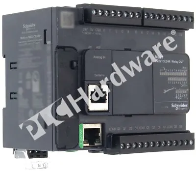Buy Schneider Electric TM221CE24R Logic Controller Modicon M221 24 IO Relay Ethernet • 650.07$