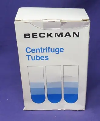 Buy (49) Beckman Coulter 14mL PP Thinwall Centrifuge Tubes 14mm X 95mm 331374 • 45.96$
