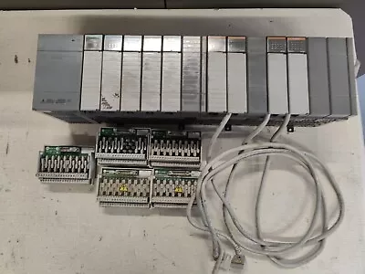 Buy Allen-Bradley SLC-500 1746-P2 + Cards & Cables +5 Qty 1492-IFM20F-F120-2  • 150$