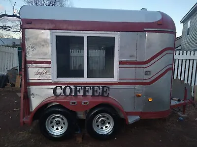 Buy 1988 Vintage- Converted Concessions Trailer Coffee /Snow Cone, One Of A Kind • 12,900$