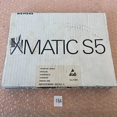 Buy NEW OPEN BOX- Siemens Simatic S5 6ES5300-5CA11 Interface Module Board + Warranty • 300$