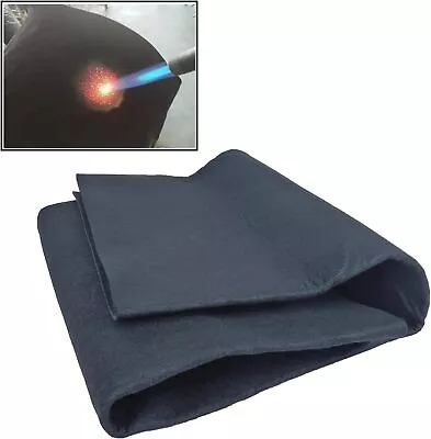 Buy Fireproof Felt Welding Blanket Flame Retardant Fabric For Wood Stove Smoker 12In • 11.25$