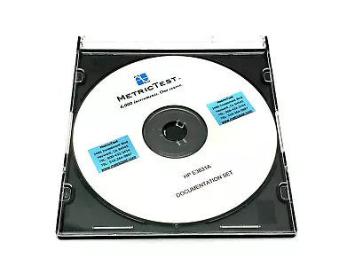 Buy HP MetricTest E3631A Documentation Set • 35.99$