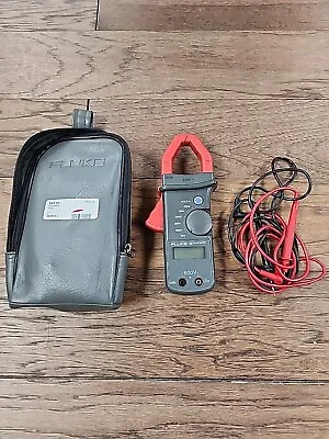 Buy Fluke 30 Clamp Meter Multimeter W/Leads And Zippered Case Amp Meter Voltage Test • 45$