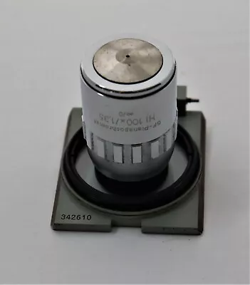 Buy Carl Zeiss AusJena GF Plan Apo HI 100X Reflected Light Microscope Objective • 149.95$