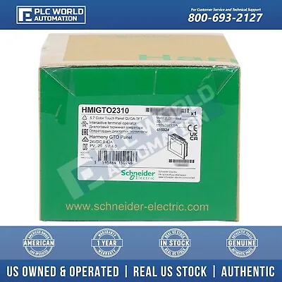 Buy Schneider Electric HMIGTO2310 Harmony GTO Panel, Brand New Factory Sealed • 804.99$