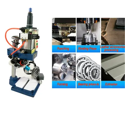 Buy 160kg Pneumatic Punch Machine For Riveting/Leather Processing Etc.#230120 • 209$