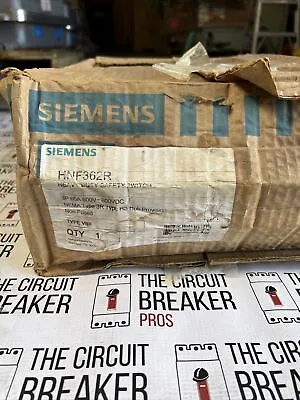Buy NEW Siemens HNF362R 60 Amp 600 Volt 3R Outdoor Non Fused Disconnect Switch • 285$