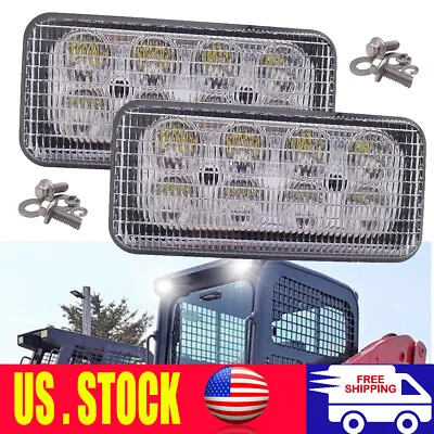 Buy 2Pcs 40W LED Work Lights Headlight V0511-53510 For Kubota Skid Steer SVL90 SVL95 • 116$