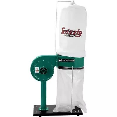 Buy Grizzly G8027 1 HP Dust Collector • 354.95$